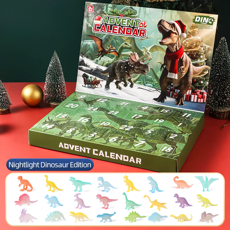 DINO Advent Calendar 24 Days Countdown To Christmas